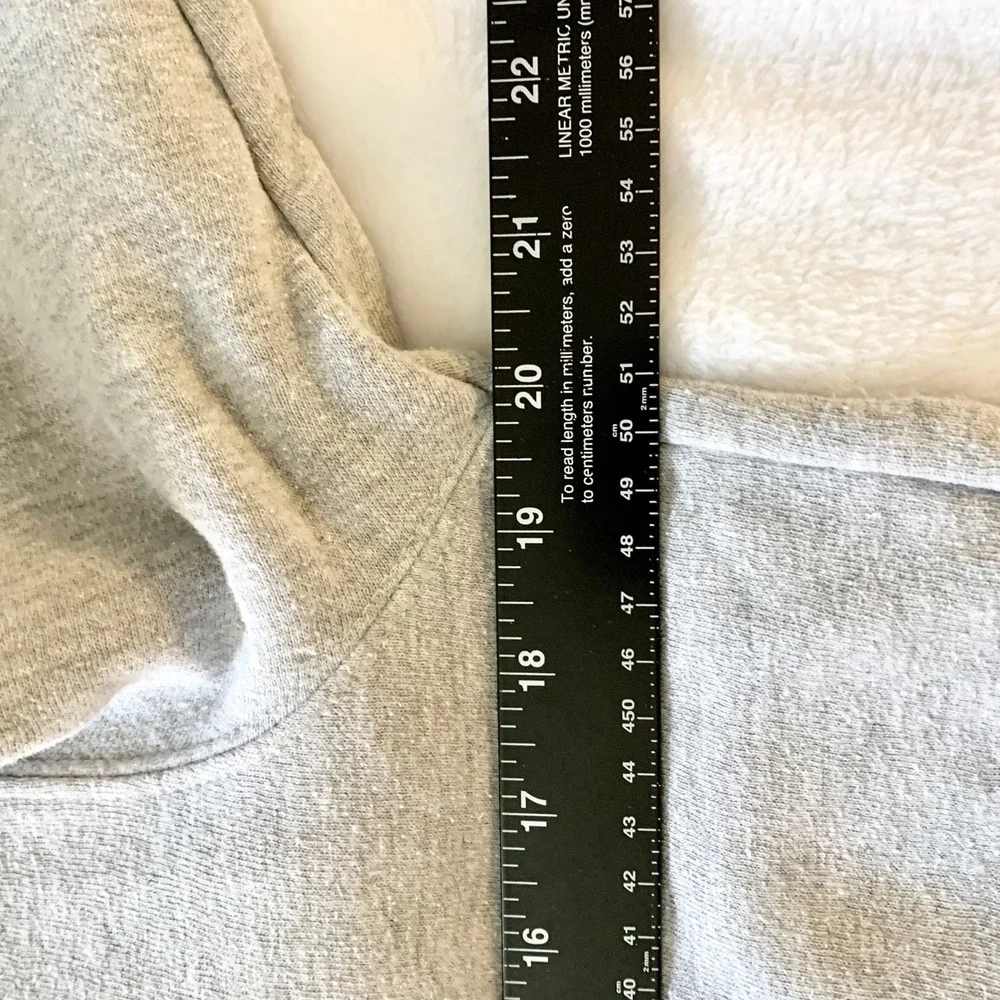 The North Face Half Dome Pullover Hoodie Mens Size M Gray Logo Cotton Blend